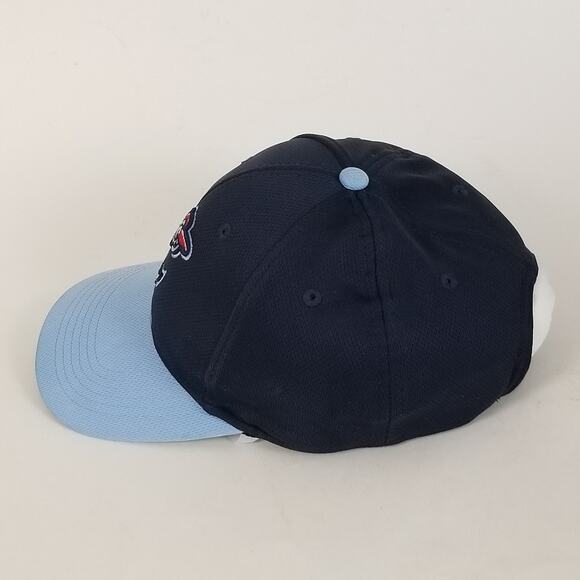 Corpus Christi Hooks Hat Cap Strap Back Navy Blue Light Blue MILB Baseball Mens - Picture 5 of 9